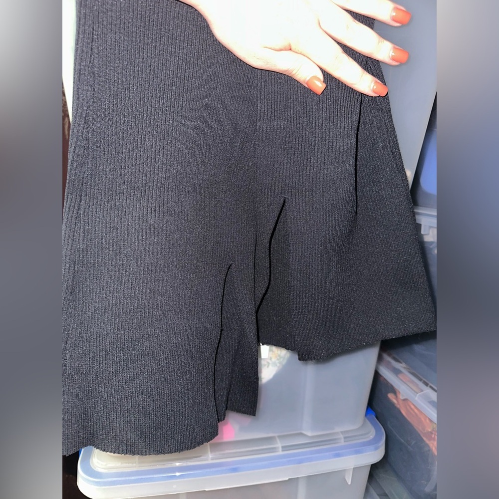 Adidas by Stella McCartney Black athletic pants L Gym activewear designer - Picture 11 of 13